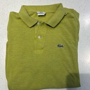 Lime green Lacoste Polo Shirt